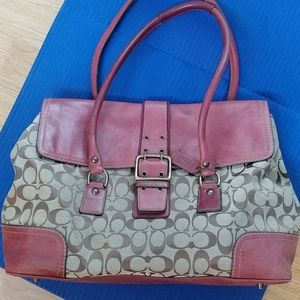 Coach doc. Size vintage bag